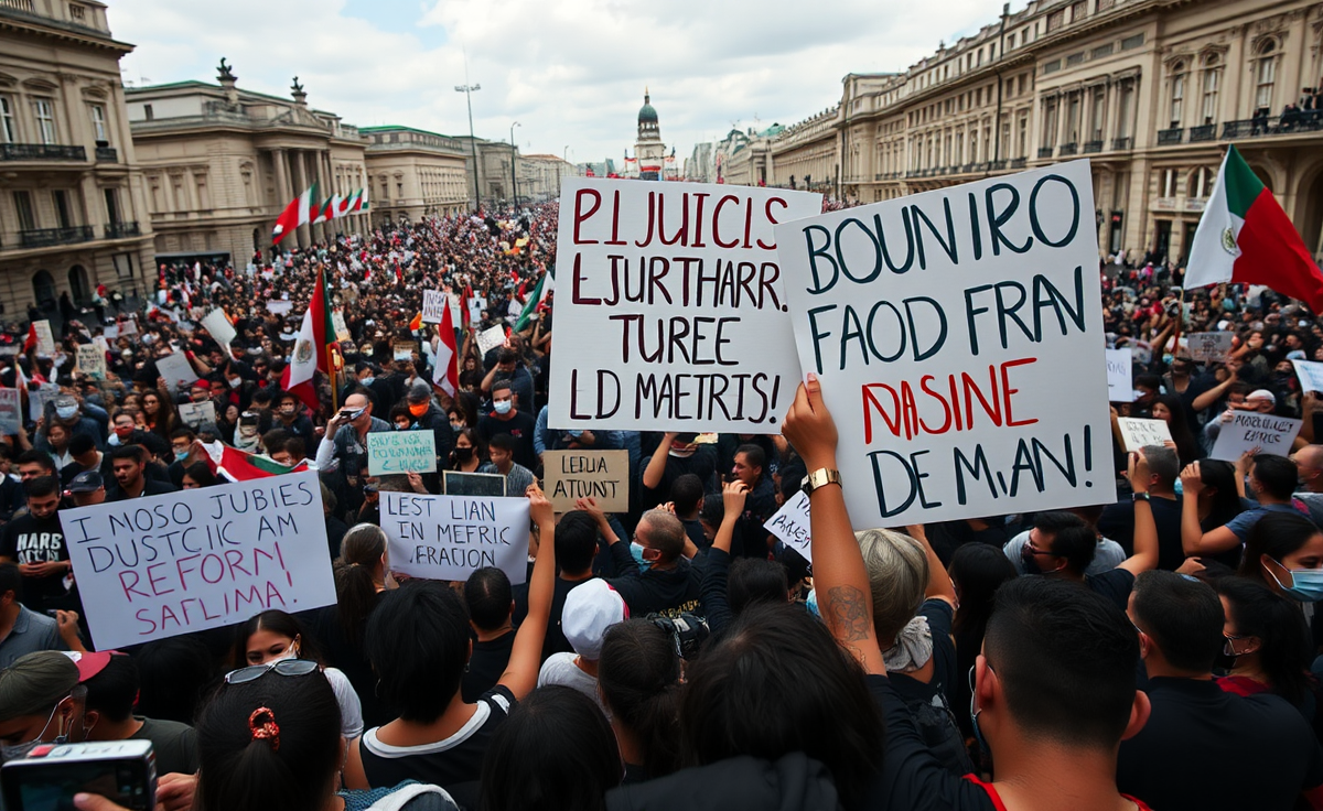 Siguen las marchas en contra de Reforma Judicial hoy 8 de septiembre 2024; zonas afectadas por trabajadores del PJF